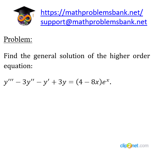8.1.3.55 Higher order differential equations