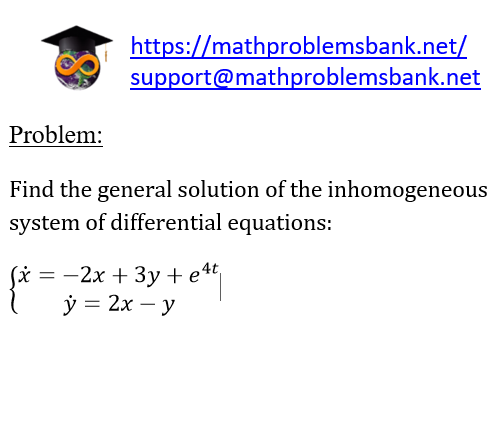 8.3.5 Systems of ordinary differential equations