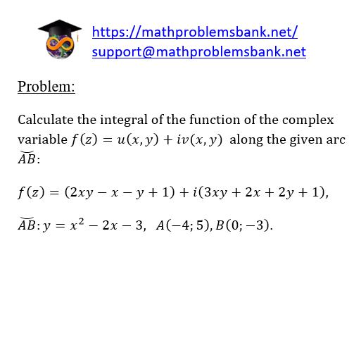 10.1.4 Integral of a complex variable