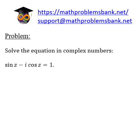 10.3.9 Operations with complex numbers