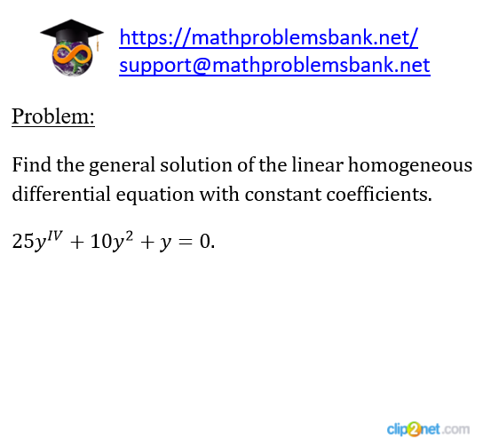 8.1.3.17 Higher order differential equations